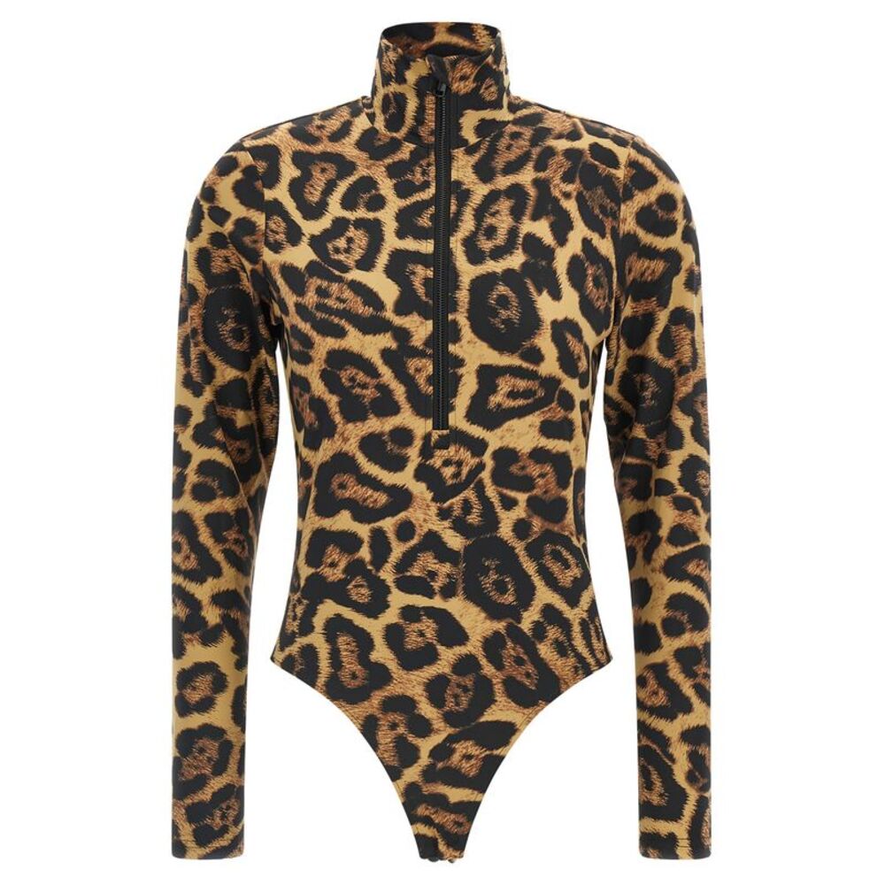 GOLDBERGH Brown Polyester Women's Bodysuit